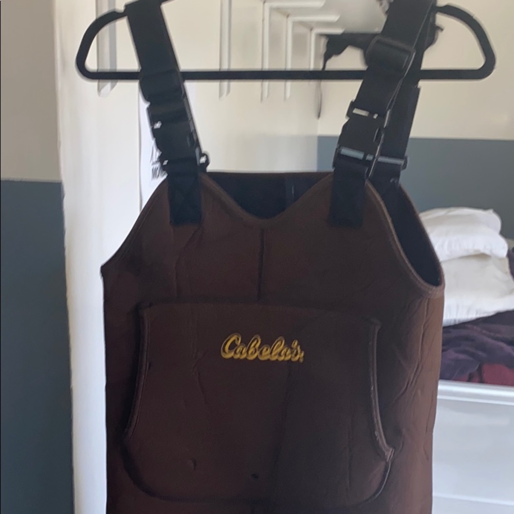 Cabelas hunter suite. Cool for fishing